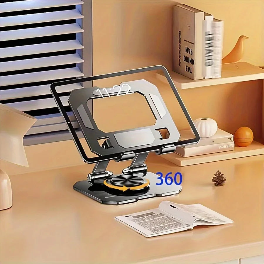 Tablet  360° Rotatable Stand Adjustable Foldable Desktop Stand Holder Compatible For 4.7-12 Inch Ipad Pro/Air/Min Laptop Tablet