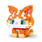 Insect Micro Animals Pet Cats Dog Building Blocks 3D Diamond Model BEE Snail Brick City Construction Toy for Children Kid Gift