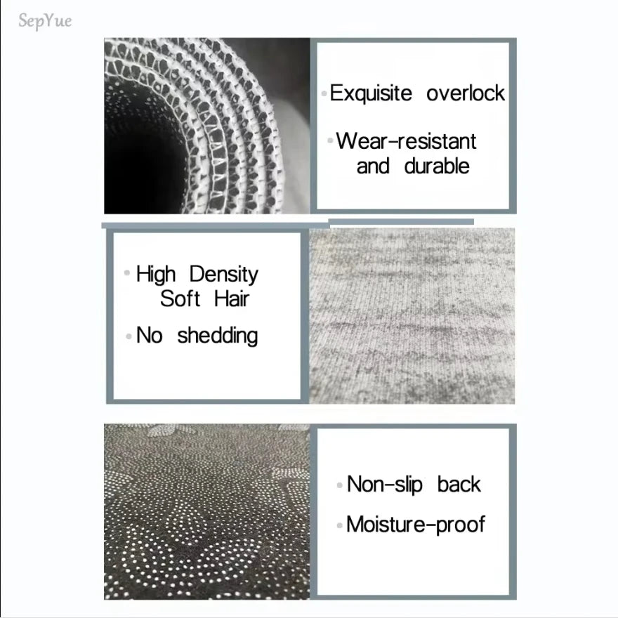 VIKAMA 2D Front Door Mat, Indoor And Outdoor Entrance Carpet, Floor Crack Illusion Carpet, Easy To Clean Carpet, Home Decoration