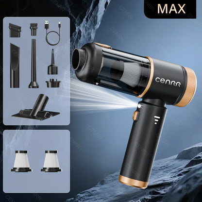 CENRR 2026 Car Vacuum Cleaner Mini 998000PA Cordless Powerful for Home Handheld Blower Car Cleaner Portable Car Vacuum Cleaner