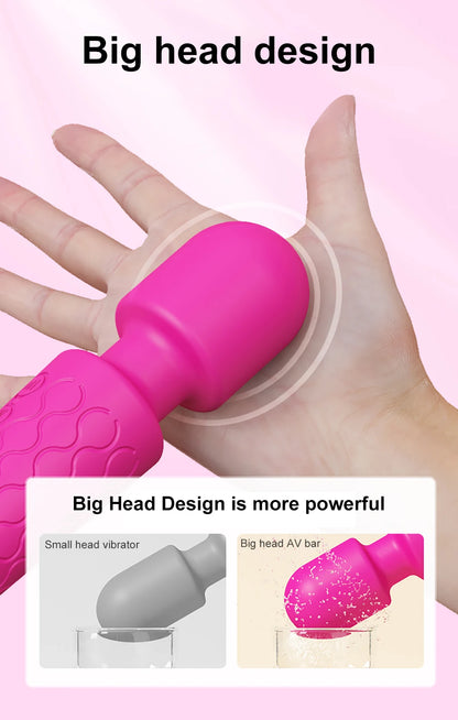 20 Speeds Powerful AV Vibrator Magic Wand Clitoris Stimulator Sex Toys for Women G spot Massager Adult Female Sex Erotic Product