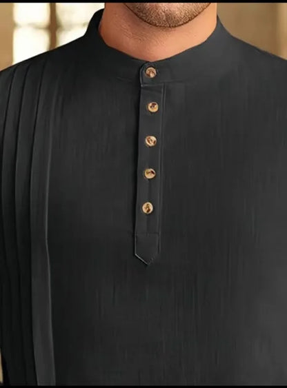 Men Long Robe Dishdasha Jubba Thobe Eid Muslim Kimono Modest Islamic Dubai Saudi Abayas Prayer Kaftan Ramadan Morocco Abaya