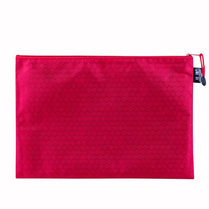 A4 Waterproof Canvas File Folders Football Pattern Thick File Bag Student Teacher Document Bag Business School Supplies