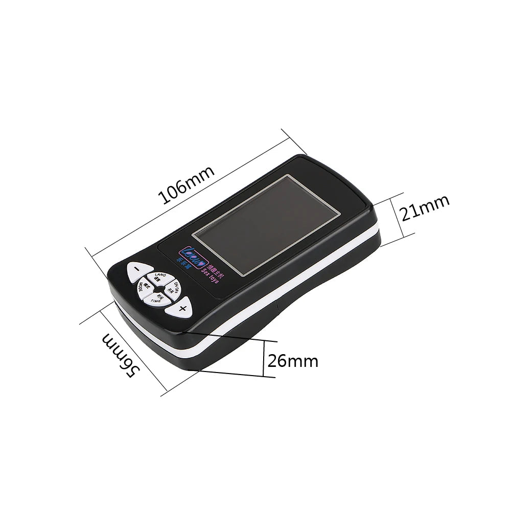 Electric Shocker Anal Butt Plug,E stim Electrosex Penis Ring ,Nipple Electrostimulation Cockring Chastity Cage E-stim Bdsm Toys