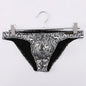 Foreign trade low-rise men's briefs men's underwear triangle printed underwear cross-border underwear wholesale KX020-SJ