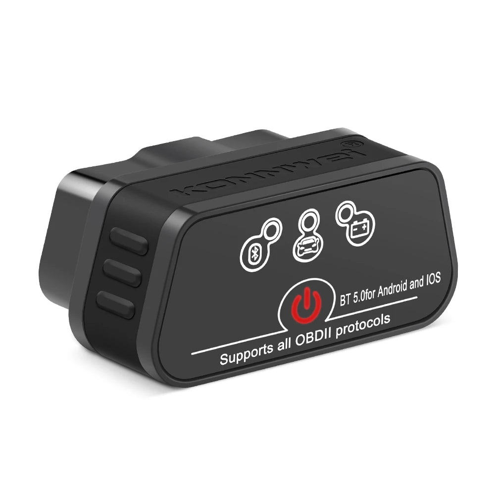 KONNWEI KW901 ELM327 V1.5 Bluetooth 5.0 For IOS Android OBD2 Scanner OBDII Auto Car Diagnostic Tools Code Reader PK Vgate