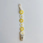 Little Daisy Pacifier Clips Baby Pacifier Anti-drop Chain Toddler Dummy Clip Nipple Holder Baby Shower Gift Baby Accessories