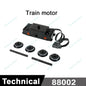 MOC Power Functions M/L/XL Motor Battery Box IR Remote Receiver for RC Car Robot Model Building Blocks Technical Modified Parts