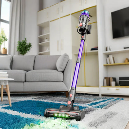COTIAR V22 650W 55000PA Suction Power Cordless Vacuum Cleaner Handheld Home Appliance Portable Vacuum Cleaner Removable Battery