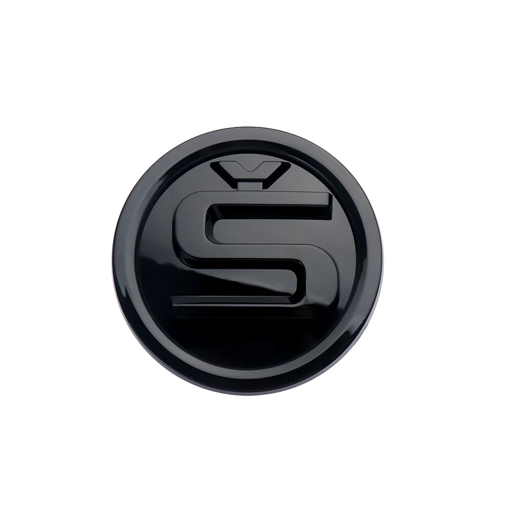 80/90/100mm Car Front Grille Hood Emblem Rear Trunk Badge Sticker For Skoda S Logo Octavia Fabia Superb Kamiq Kodiaq VRS Rapid