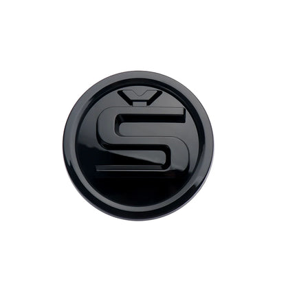 80/90/100mm Car Front Grille Hood Emblem Rear Trunk Badge Sticker For Skoda S Logo Octavia Fabia Superb Kamiq Kodiaq VRS Rapid