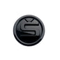 80/90/100mm Car Front Grille Hood Emblem Rear Trunk Badge Sticker For Skoda S Logo Octavia Fabia Superb Kamiq Kodiaq VRS Rapid