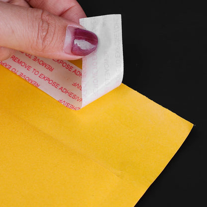 10-50Pack Kraft Bubble Mailers Self Adhesive Paper Envelopes Waterproof Cushioned Padded Foam Shipping Bags for Packaging