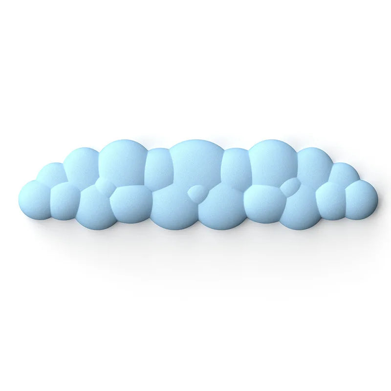 Mouse pad with wrist rest keyboard cloud anti-slip memory foam desktop office gamer mouse wrist rest