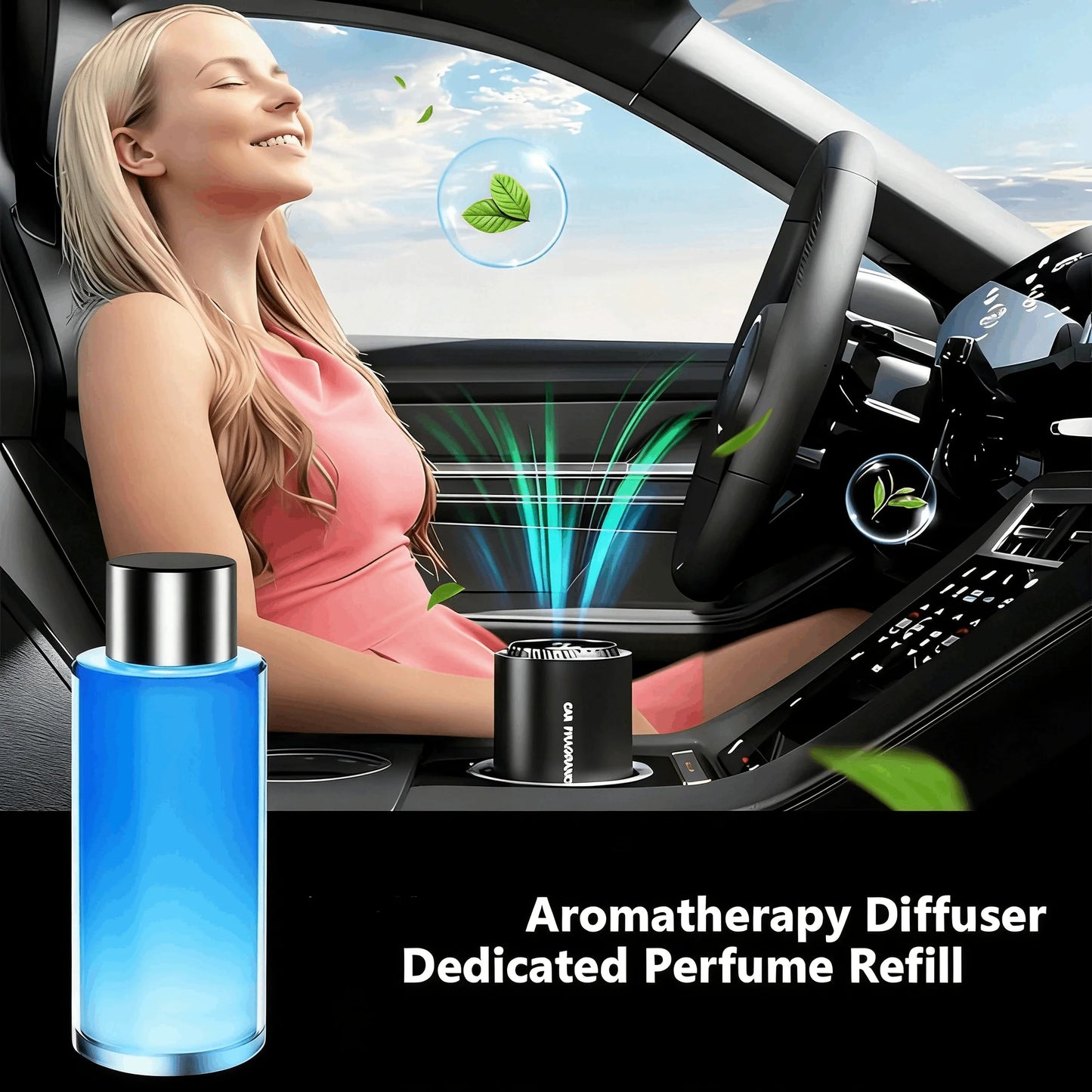 50ml Essential Oil for Car Aroma Diffuser Fruit Fragrance Air Fresheners for Cars Flavoring Cologne Ocean Oils Air Freshener