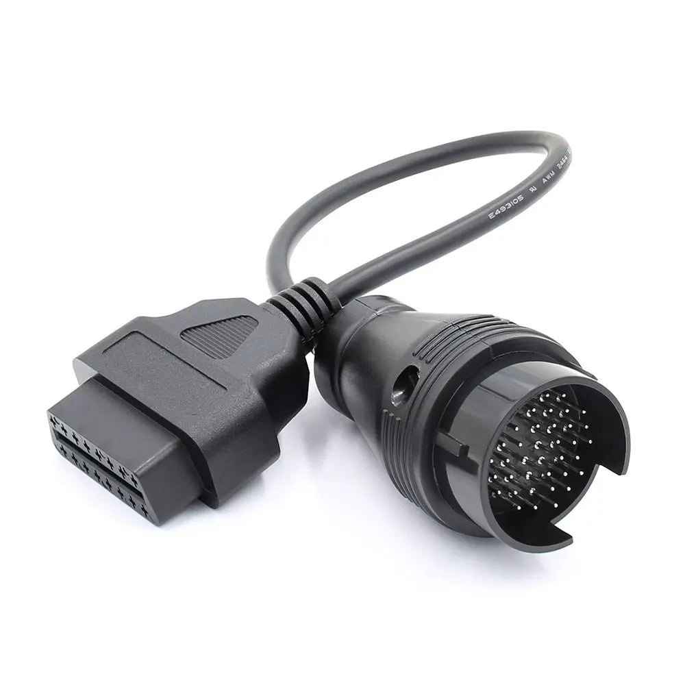 New for Benz 38 Pin to 16 Pin OBD2 OBD Cable Adapter for Mercedes 38 Pin Diagnostic OBDII Connector MB 38 Pin OBD 2 Cables