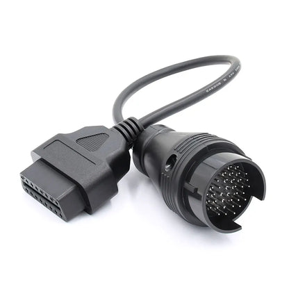 New for Benz 38 Pin to 16 Pin OBD2 OBD Cable Adapter for Mercedes 38 Pin Diagnostic OBDII Connector MB 38 Pin OBD 2 Cables
