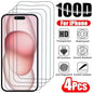 HD Tempered Glass for iPhone 17 Pro Max 18 16 16e 15 14 13 12 Mini 11 Air Screen Protectors for iPhone XR XS 7 8 Plus Glass Film