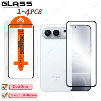 For Honor 500 Pro China Glass Dust Free Screen Protector For Honor 500 China Film Easy Installation Black Edge Protective Film
