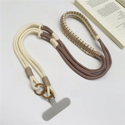 New Korean Crossbody Mobile Phone Hanging Rope Neck Lanyard Wrist Strap DYM Removable Phone Lanyard Water Cup Hanging Rope