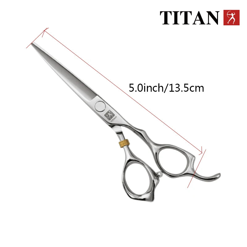 Titan 3D Scissors Professional Barber Hairdressing Shears Hair Cutting Machine Barber Shop Hair Scissors