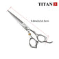 Titan 3D Scissors Professional Barber Hairdressing Shears Hair Cutting Machine Barber Shop Hair Scissors