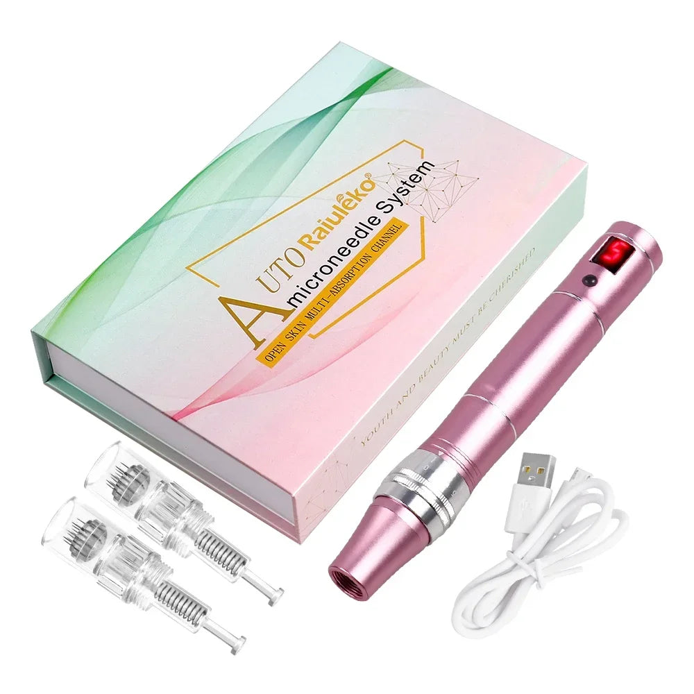Ultima Dr.imp Pen Wireless Derma Rolling Dermapen Microneedling Cartridge Mesotherapy Auto Micro Needles Exfoliate Shrink Pores