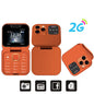 SERVO 2025 New Mini Flip Mobile Phone FM Radio Magic Voice Blacklist Speed Dial Vibration 2SIM Card Small Display Foldable Phone