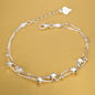 Fine Noble 925 Sterling Silver Solid Chain Bracelet For Women Men Charm Party Gift Wedding party Fashion Jewelry
