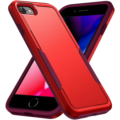 For iPhone SE 3 2022 Case Shockproof Hybrid Case Dual Layer Design Hard Cover For iPhone SE 2 2020/iPhone 6/6S/7/8 Plus Cases
