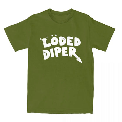 Men t-shirt LODED DIPER DIARY OF A WIMP KID tshirt male brand teeshirt men summer cotton t shirt