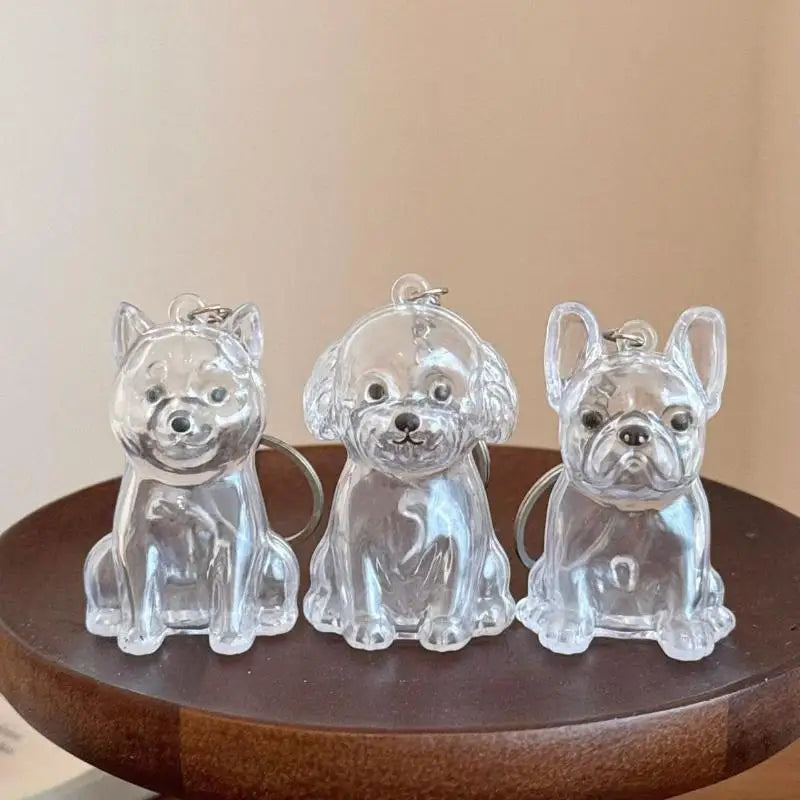 Diy Bag Charm Handmade Pet Hair Memorial Keychain Keepsake Pendant for Dog Fur - Personalized Pet Loss Gift for Dog Lovers