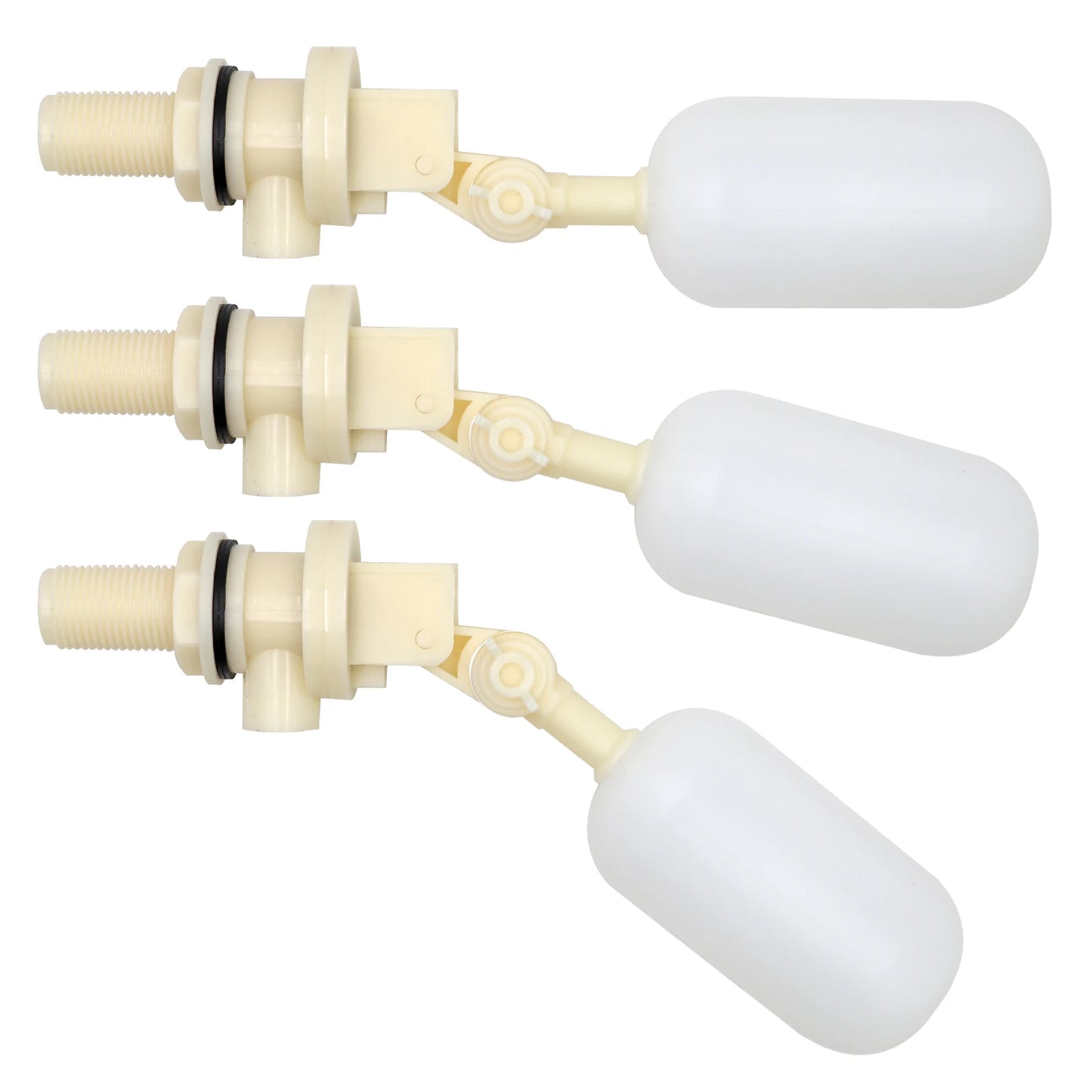 3Pcs Water Tank Float Valve 1/2" for Automatic Water Bowl Horse Cattle Goat Sheep Pig Dog Water Trough Farm Supplies