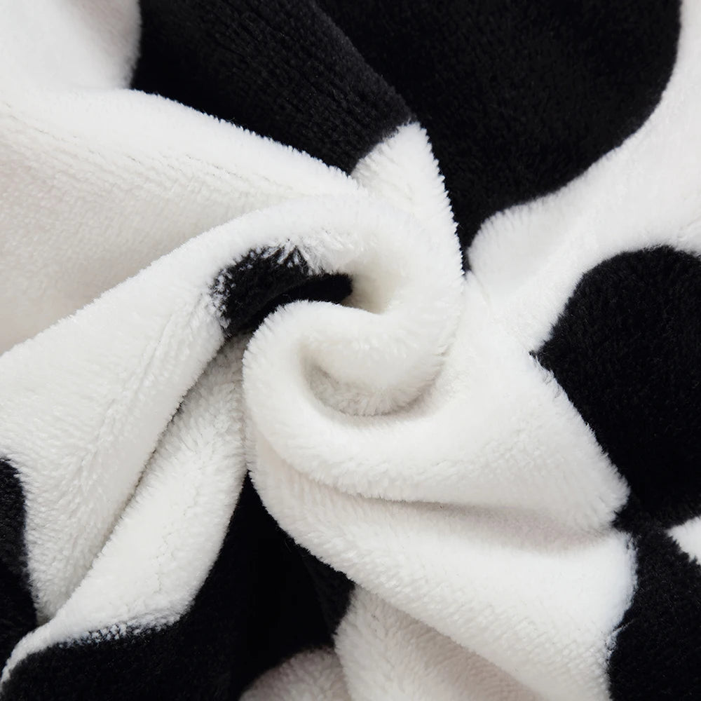 Baby Clothes Winter Pajamas Flannel Thermal Pijamas for Toddler Kids Boys Girls Squirrel Cow Onesies Infant Jumpsuit Pyjamas