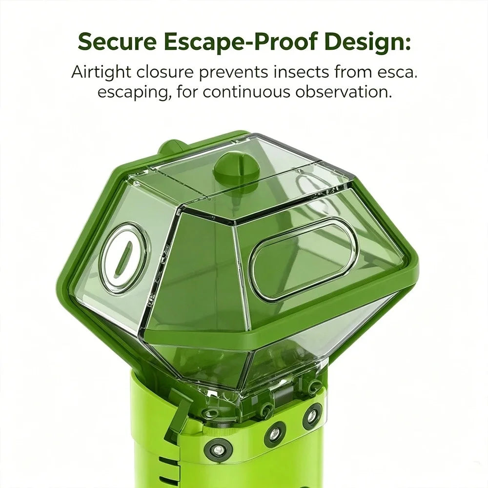 Bug Catcher and Viewer, Eco-Friendly Insect Observation Magnifier, Safe Backyard Exploration Toy for Outdoor Nature Learning