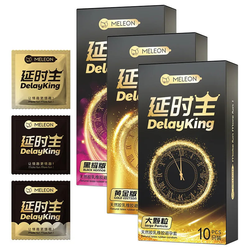 10/30/50pcs Delayed Ejaculation Condoms for Men,Long Lasting Particle Penis Sleeve,Moisturizing Latex Condom for Adults Sex Toys