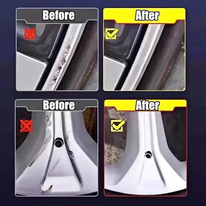 Car Alloy Wheel Rim Scratch Repair Paste Auto Wheel Scratch Remover Oxidation Polishing Paste Restore Gloss for Car SUV RV Truck