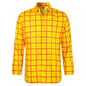 Men's Long Sleeve Shirt Casual Plaid Color Summer 3D Printed Lapel Shirt Summer New  Fashion Casual Men's Clothing Unisex Tops