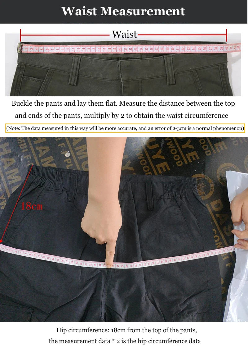 Summer Men's Quick Drying Pants Sports Outdoor Mountaineering Waterproof Large Size Multi Pocket Workwear Trousers
