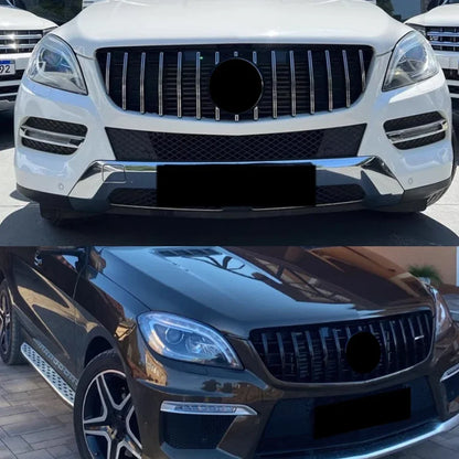 For Mercedes-Benz ML Class W166 ML300 ML320 ML350 ML40 ML450 2012 2013 2014 2015 Front Grille Facelift Grilles Mesh Grill
