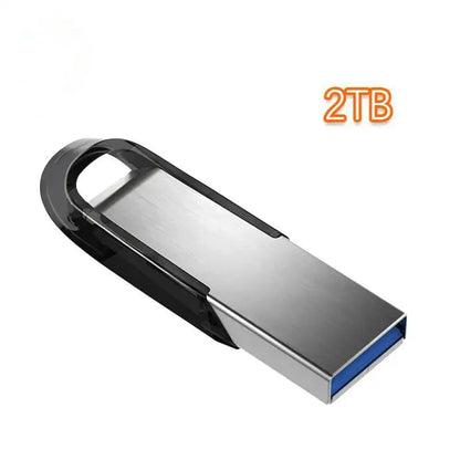 Lenovo 2TB USB 3.2 Metal Flash Drives Super High Speed Pendrive 1TB 512GB Pen Drives Portable USB Stick For Car Phone Computer