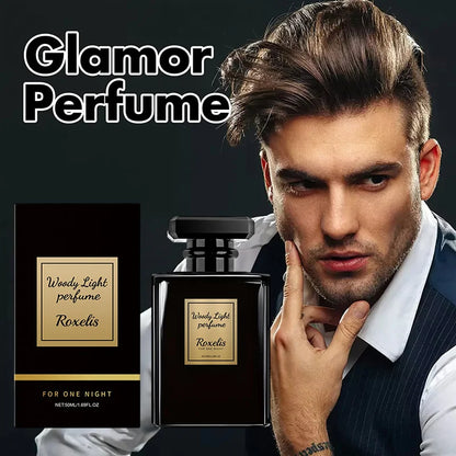 Classic High-end Men's Perfume  Men's Lasting Scent Couples Date Eau De Parfum Exudes Captivating Charm Fresh Sandalwood Vanilla