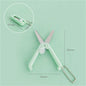 Mini Portable Small Scissors Creative Paper-cutting Notebook Tool That Can Be Extended and Folded