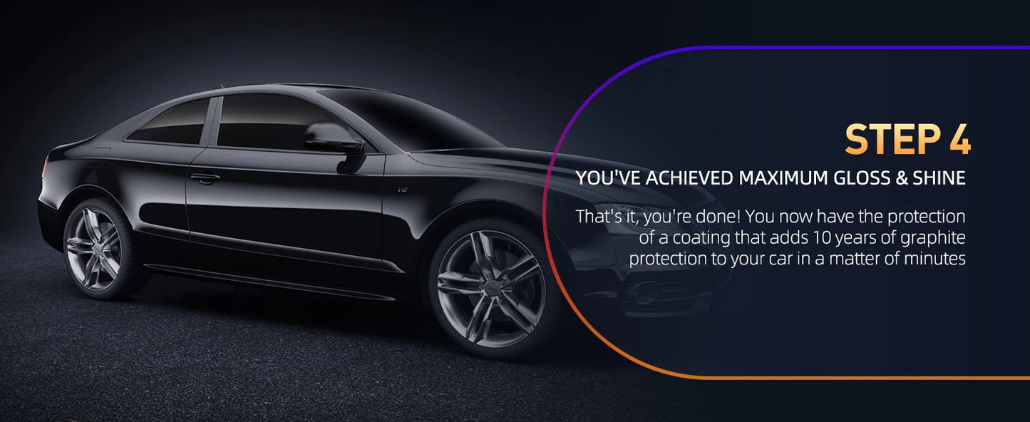 20H Advanced Graphene Ceramic Coating for Cars (70ml) Self Healing and UV Track Technology Car Care Product
