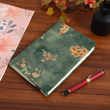 1Pc Cotton Book Protector Adjustable Notebook Cover A5 Size Book Wrapper Pattern Fine Pen Marks Dirt Grime