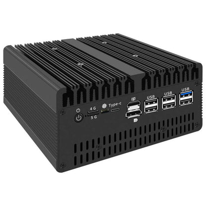 Topton Solid Firewall Mini PC Ultra 9 185H 7 155H 4x/2x 10G SFP 6*2.5G LAN Intel VPro Thunderbolt 4 2xNVMe Proxmox Home Server