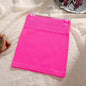 1Pcs Spring Summer New High Waist Elastic Business Women's Mini Skirt Black Slimming Knitted Half Body Skirt Professional Work