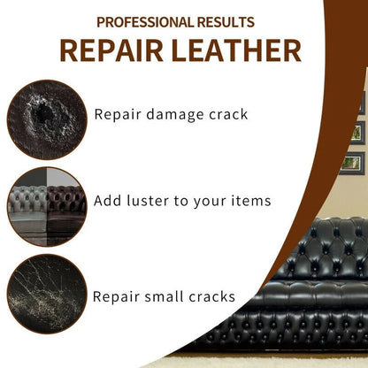 20ml Leather Repair Gel Filler Cream Restore Car Seat Sofa Scratch Scuff Hole