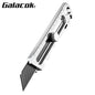 Stainless Steel Utility Knife 6 In 1 Multi-Function Opener Retractable Box Cutter Portable Office Home Courier Unboxing Knifes