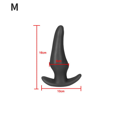 Soft Anal Plugs for Gay Men Prostate Massage Liquid Silicone 35-80mm Huge Butt Plug Anal Training Comfortable To Wear But Plug